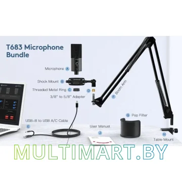Микрофон FIFINE T683 картинка 5